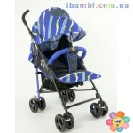 Коляска прогулочная JOY S 608 СИНЯЯ